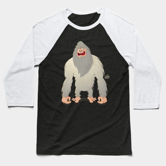 Yeti Baseball T-Shirt by Kicksaus